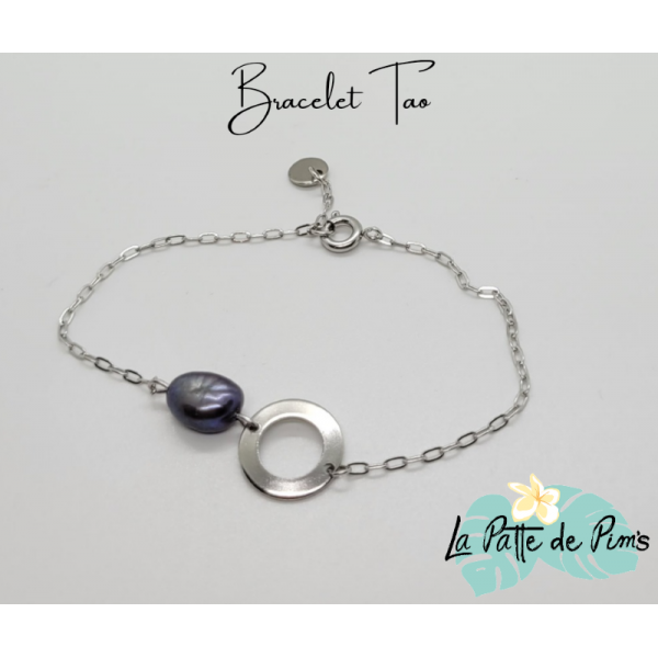 Bracelet Tao argenté