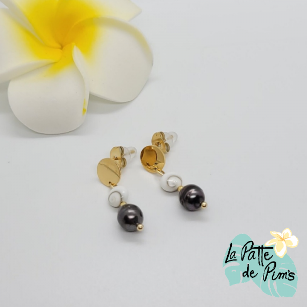 Boucles d'oreilles Lucie