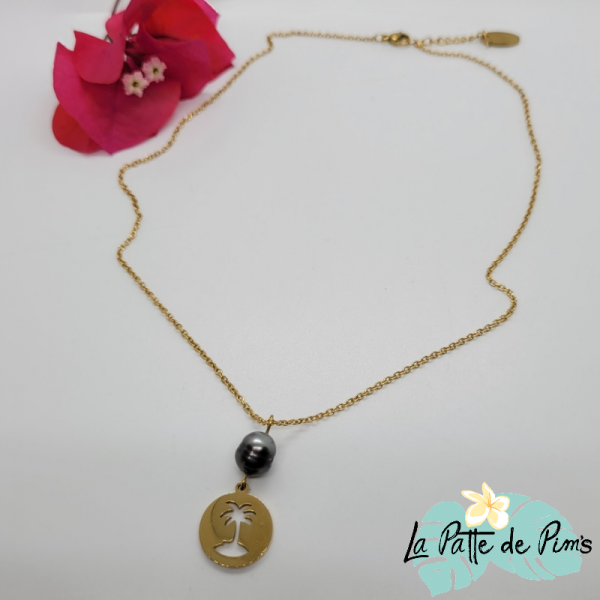 Collier avec perle de...