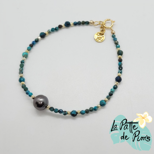 Bracelet perle de Tahiti et...