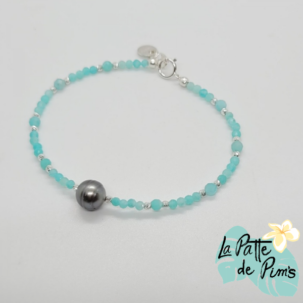 Bracelet perle de Tahiti et...