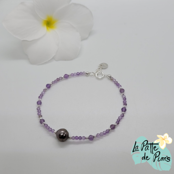 Bracelet perle de Tahiti et...